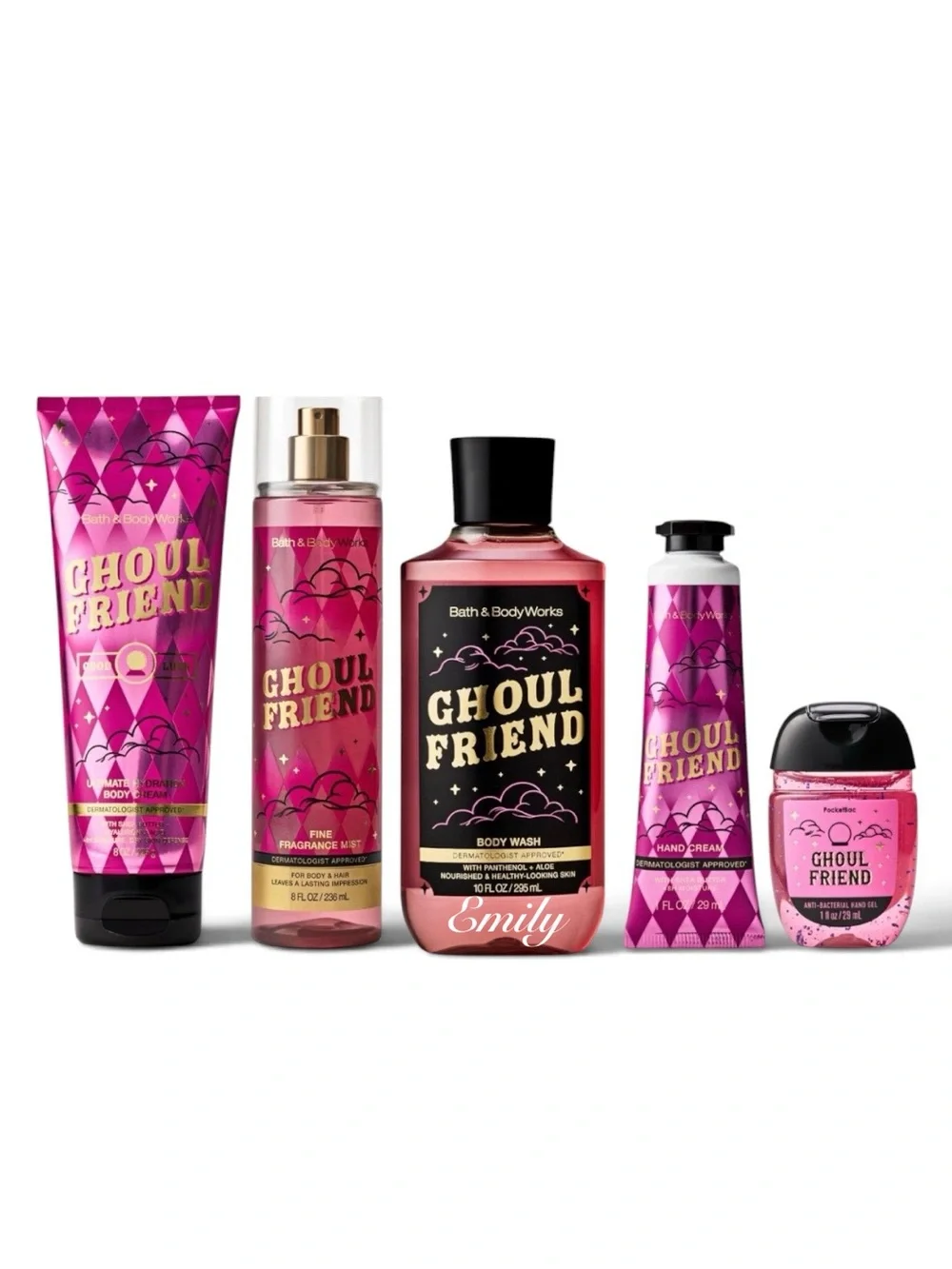 NEW! 5-Pc Bath & Body Works GHOUL FRIEND Body Care Bundle Set 2026